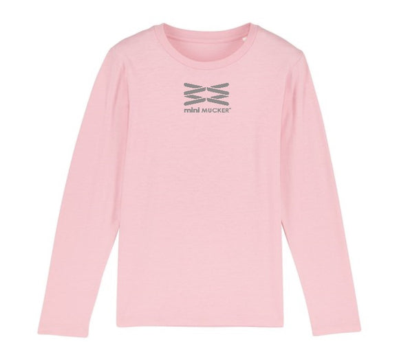 Arlo Kids Long Sleeve T-Shirt - Soft Pink