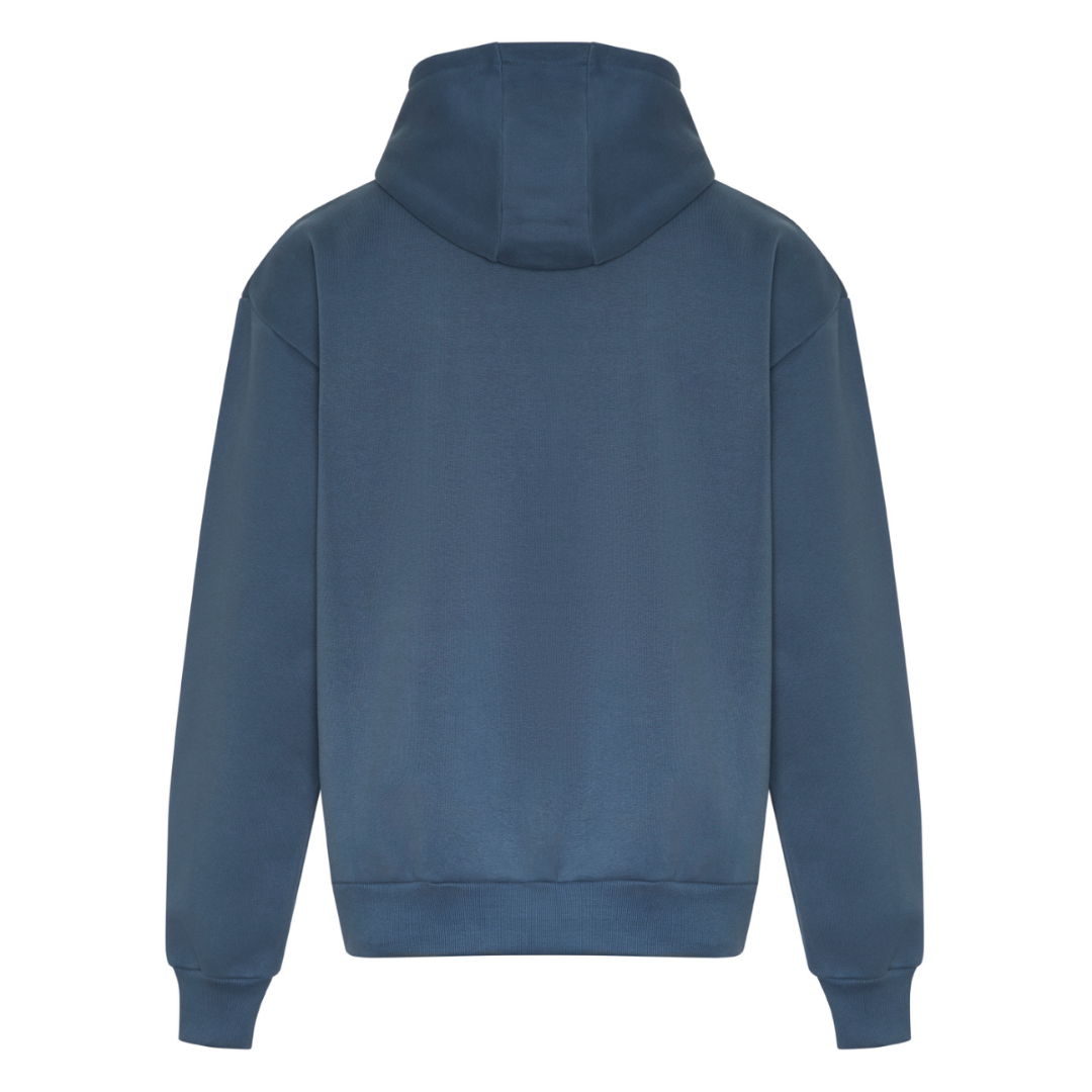 Alder Heavyweight Hoodie Storm Blue Mad Mucker