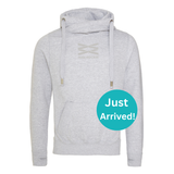 Aspen Sport Grey Cross Neck Hoodie