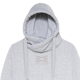 Aspen Sport Grey Cross Neck Hoodie