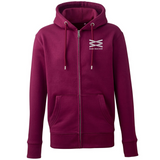 Ayden Zip Hoodie - Burgundy