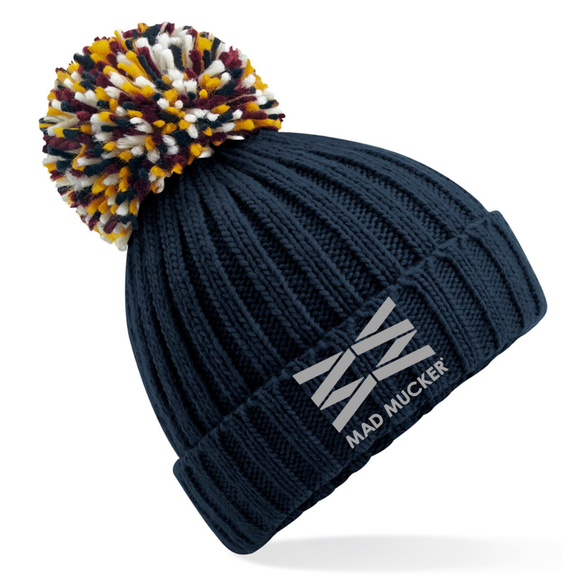 Bryn Bobble Hat - Navy