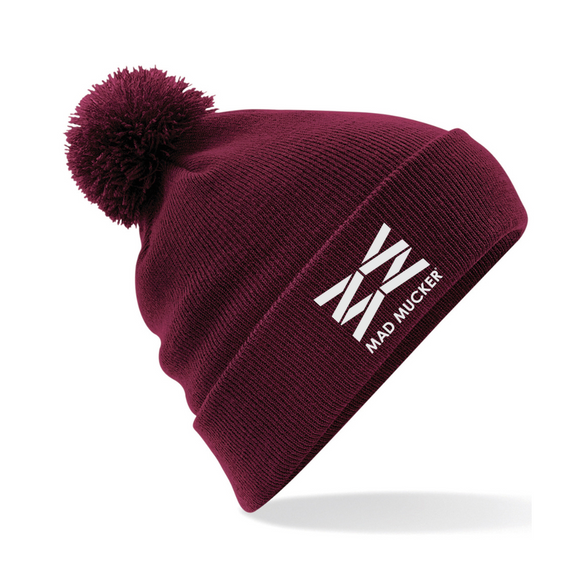 Bala Bobble Hat - Burgundy