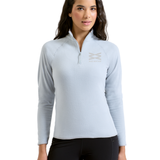 Ava Zip Neck Fleece - Softest Grey