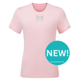 Lena Technical T-Shirt - Soft Pink