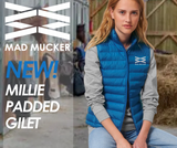 Millie Padded Gilet - Warm Blue