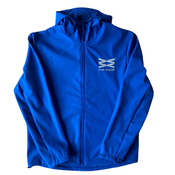 Morgan Hooded Soft Shell Jacket - Royal Blue