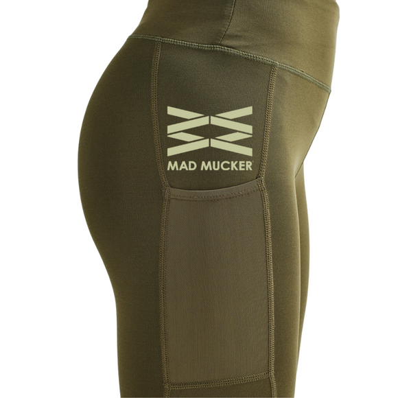 Samira Riding Leggings - Olive