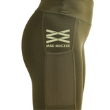 Samira Riding Leggings - Olive