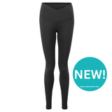 Siara Cross Over Leggings - Black