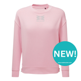 Talia Zip Sweatshirt - Soft Pink