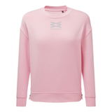 Talia Zip Sweatshirt - Soft Pink