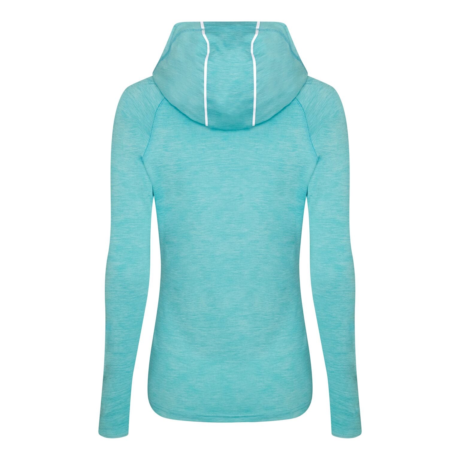 Turquoise north 2025 face hoodie