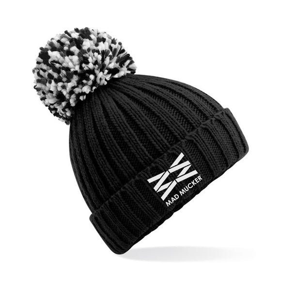 Bryn Bobble Hat - Black