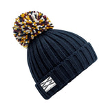 Bryn Bobble Hat - Navy
