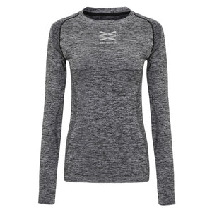 Kirstie long sleeved T - Charcoal Grey