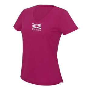 Layla Sports Short Sleeved T - Hot Pink
