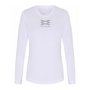 Luna Long Sleeve Technical T-Shirt - Ice White