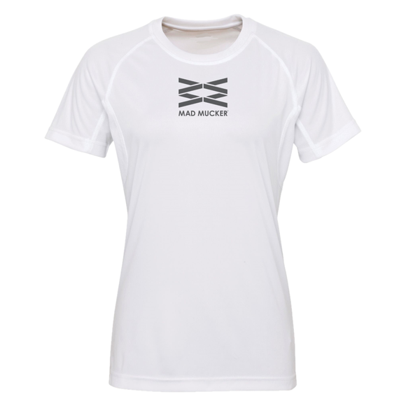 Luna Technical T-Shirt - Ice White