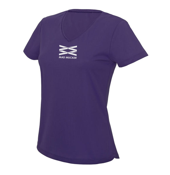 Layla Sports Short Sleeved T - Purple
