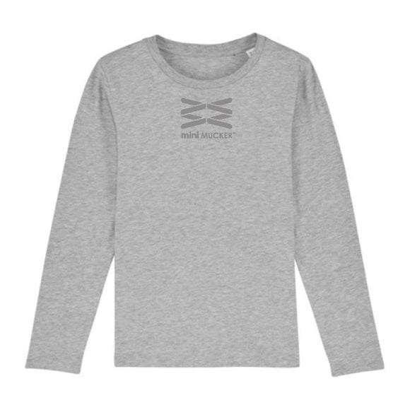 Arlo Kids Long Sleeve T-Shirt - Sport Grey